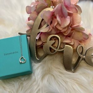 Tiffany & Co Elsa Peretti Open Heart Pendant